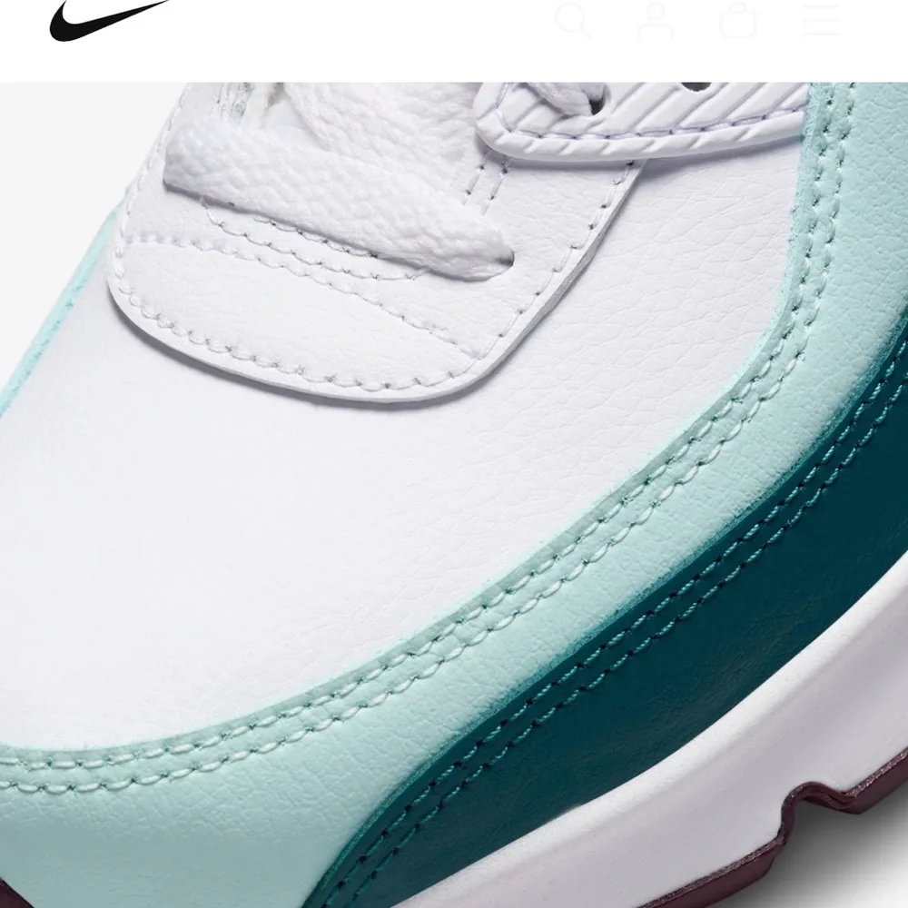 Youth Mint & Teal Athletic Sneakers - White Accent - Picture 3 of 7